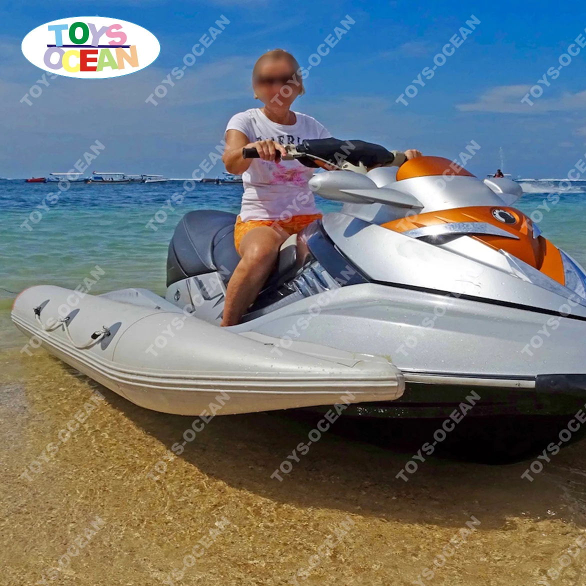 

Newly designed inflatable rib kit protective buoy pontoon for jet ski