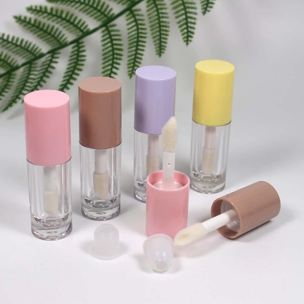 6ml Lip Gloss Container Big Brush Head Lip Gloss Empty Cosmetics ...