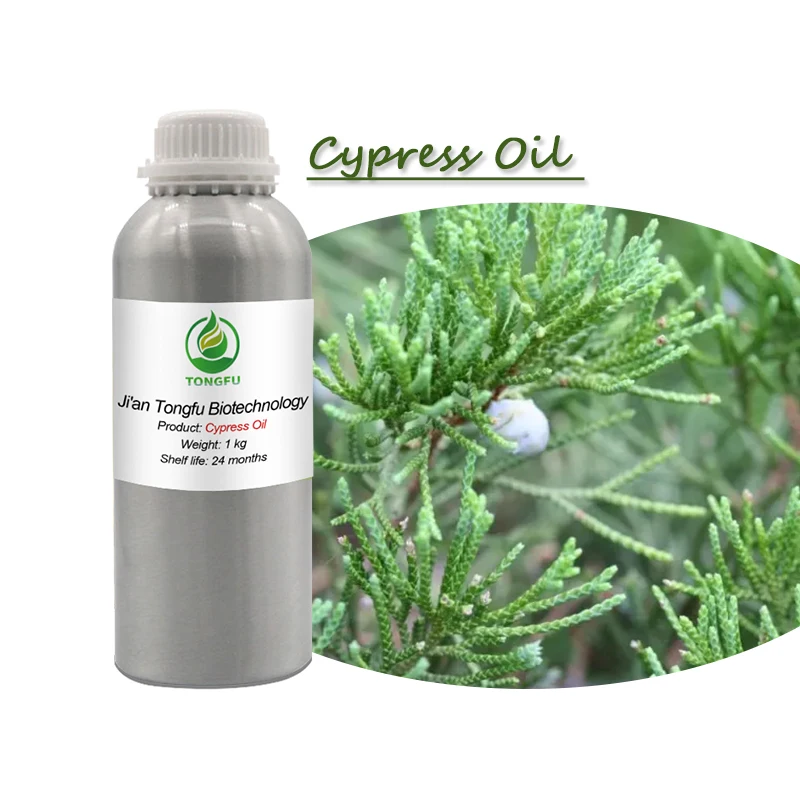 

100% pure aromatherapy essential oil natural organic Cypress oil for skin