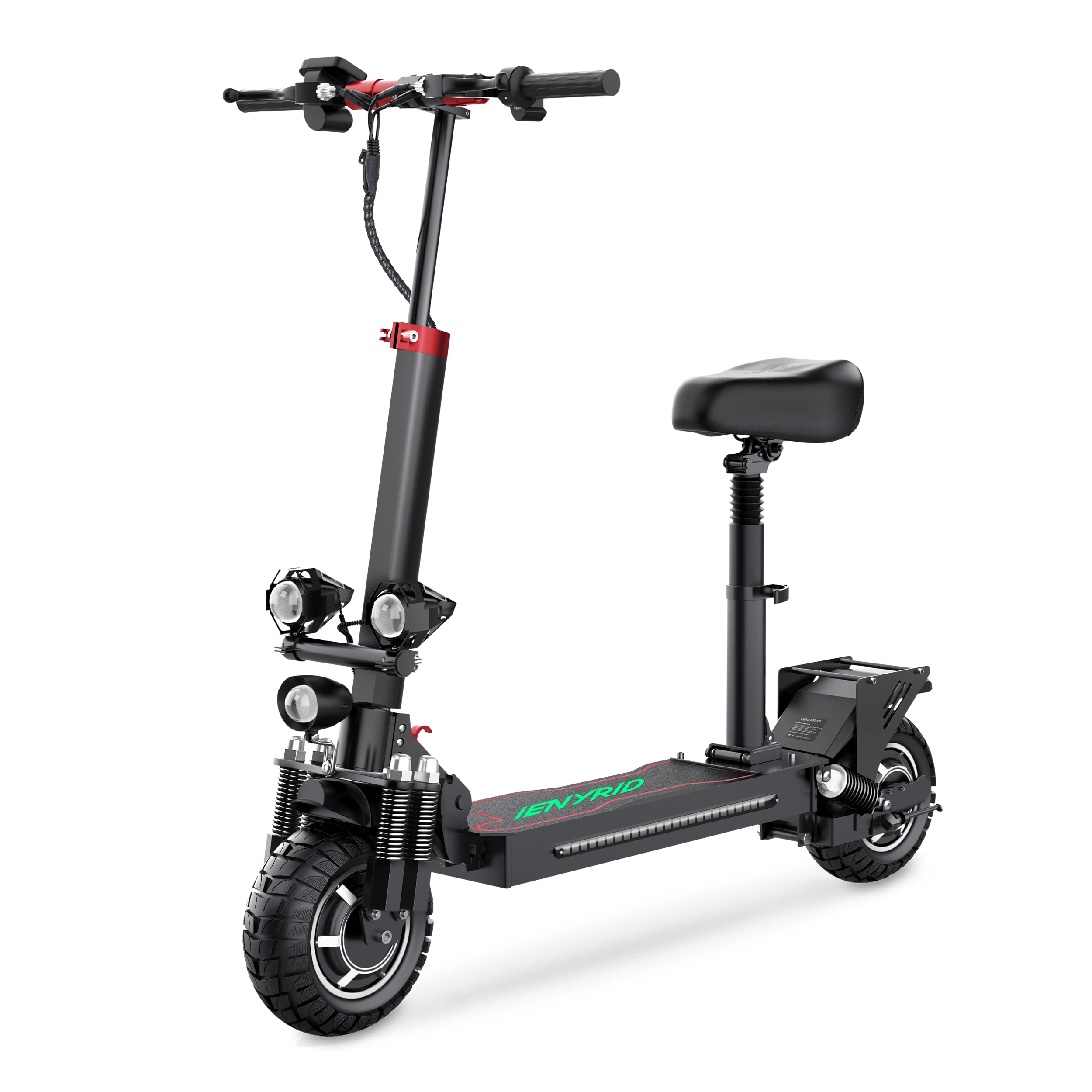 

Us Warehouse Chinese Scooter Manufacturers iENYRID ES10 2000W Measured 49KM Speed Folding Dual Motor Electric Scooter Adult