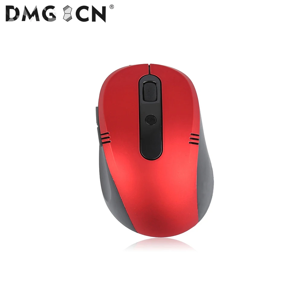 

USB Wireless mouse Adjustable Receiver Optical Computer Mouse 2.4GHz Ergonomic Mice For Laptop PC Mouse, Black/red/gray/blue