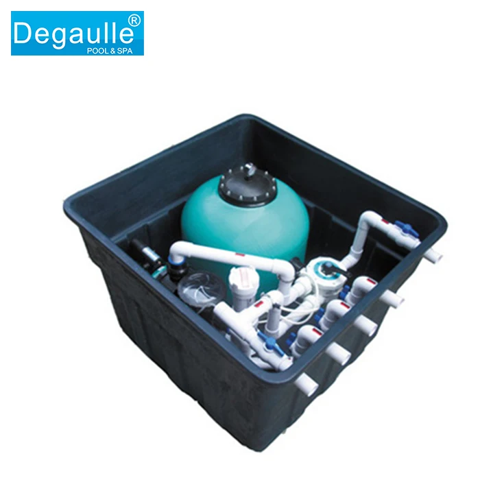 Filtration Unit Swimming Pool Pump Filter Glass Fiber Underground Plant