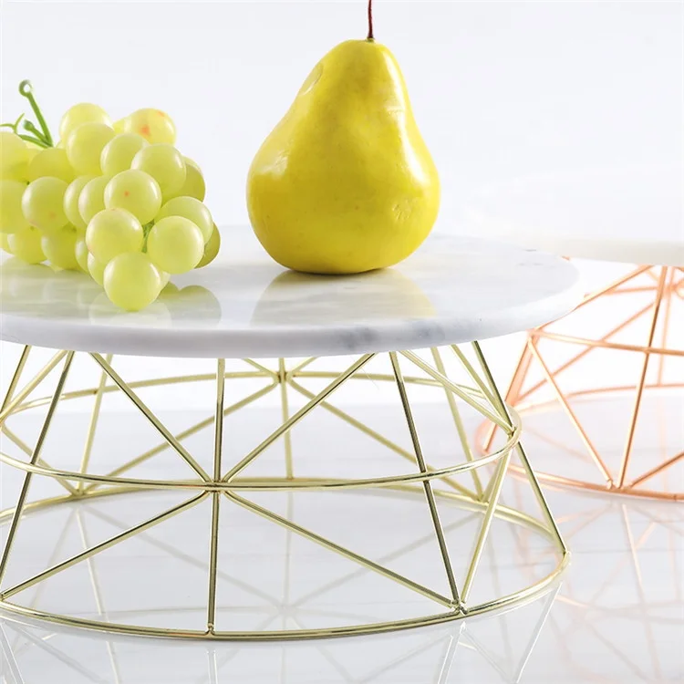 

Cake Stands High Quality Slate Marble Circle Marble for Party and Wedding All-season  Light Grey Cakestand Sustainable