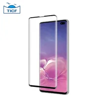 

9h 3d Curved Full Ab Glue Adhesive Cover Phone Protective Film For Samsung Galaxy S10 Plus