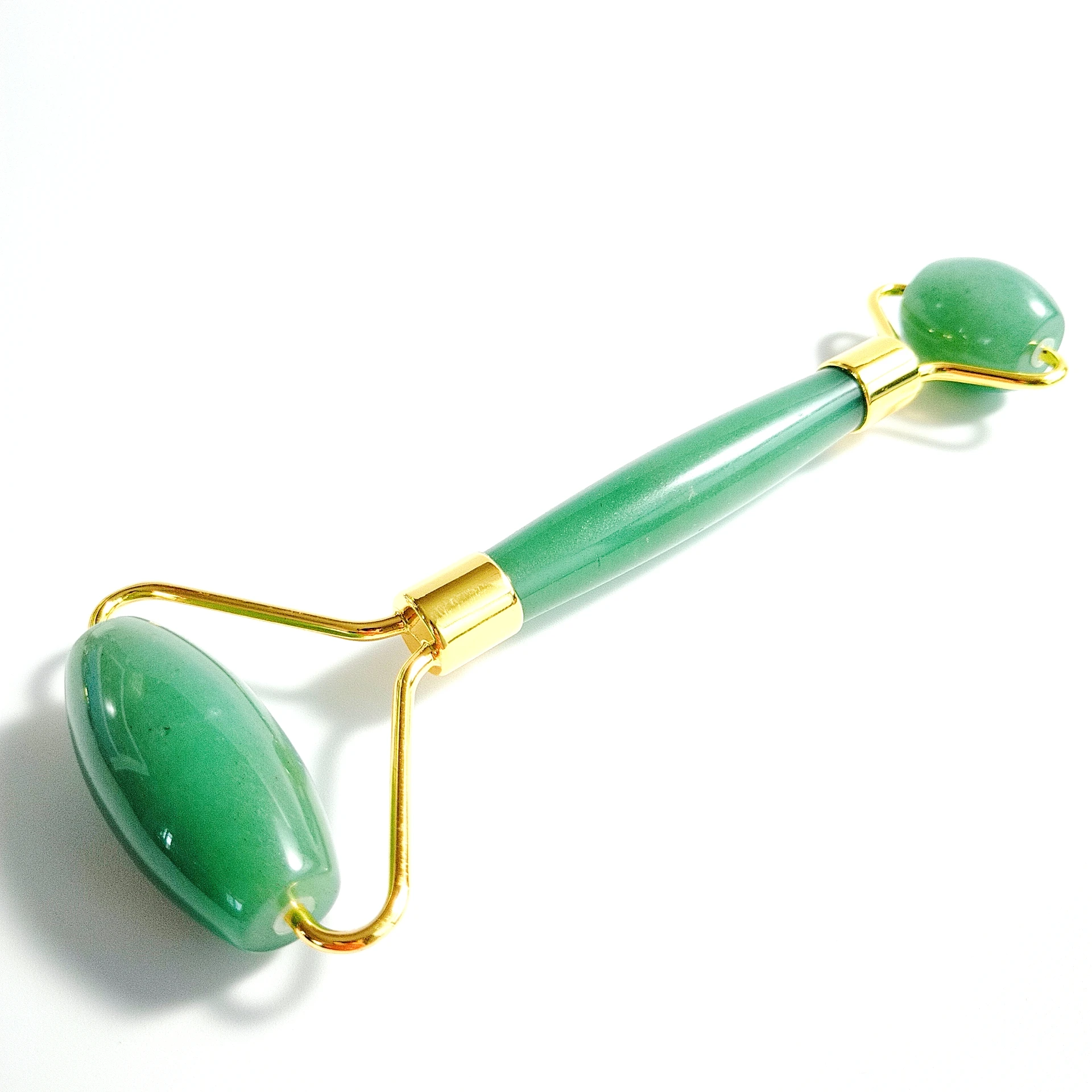 

Green aventurine Jade Roller for Face Body Facial Therapy Massager Pick your Stone