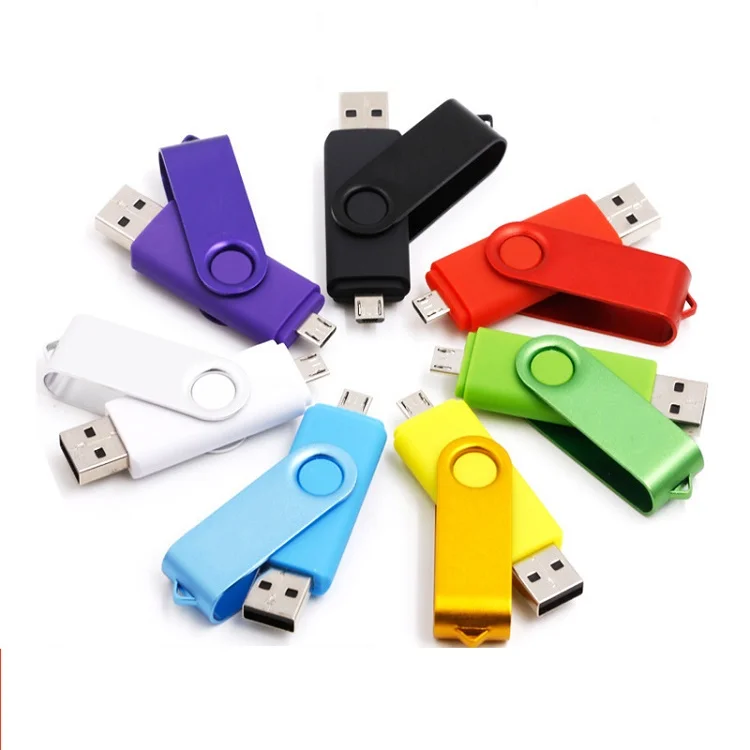 OTG USB Flash Drive 128GB 64GB 32GB 16GB 8GB 4GB 2GB Pen Drive Smartphone Pendrive OTG 2.0 USB Flash Drive - ANKUX.COM