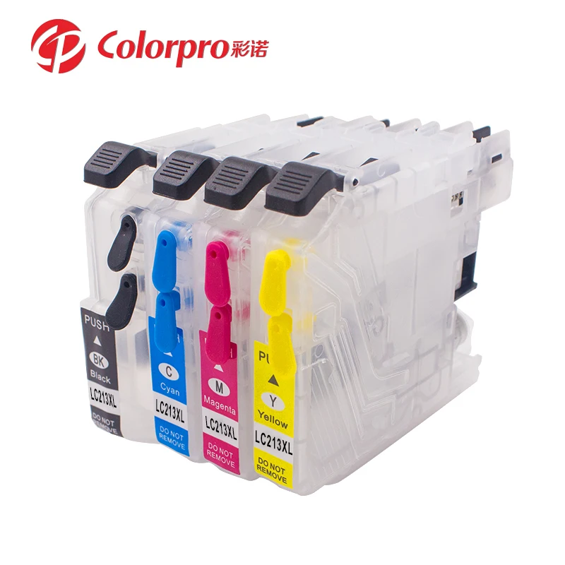 Colorpro Ink Cartridge Lc 213 213 Compatible For Bro Dcp J42n B W J4225n W B Mfc J47n J4725n J50dn J56cdw J57cd View Refillable Ink Cartridge Lc 213 Colorpro Oem Product Details From Colorpro Technology Co Ltd On Alibaba Com