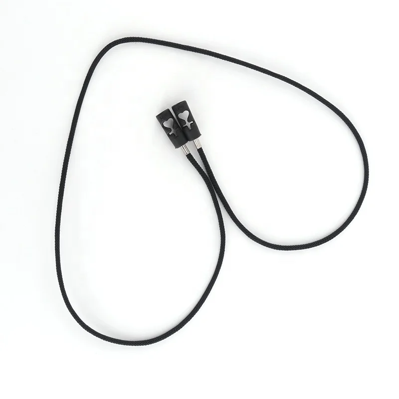 

Unisex Activewear Anti Lost Magnetic Wireless Headphones Chain Nylon Earphone Strap For Earphones Black Holder Chain Necklace