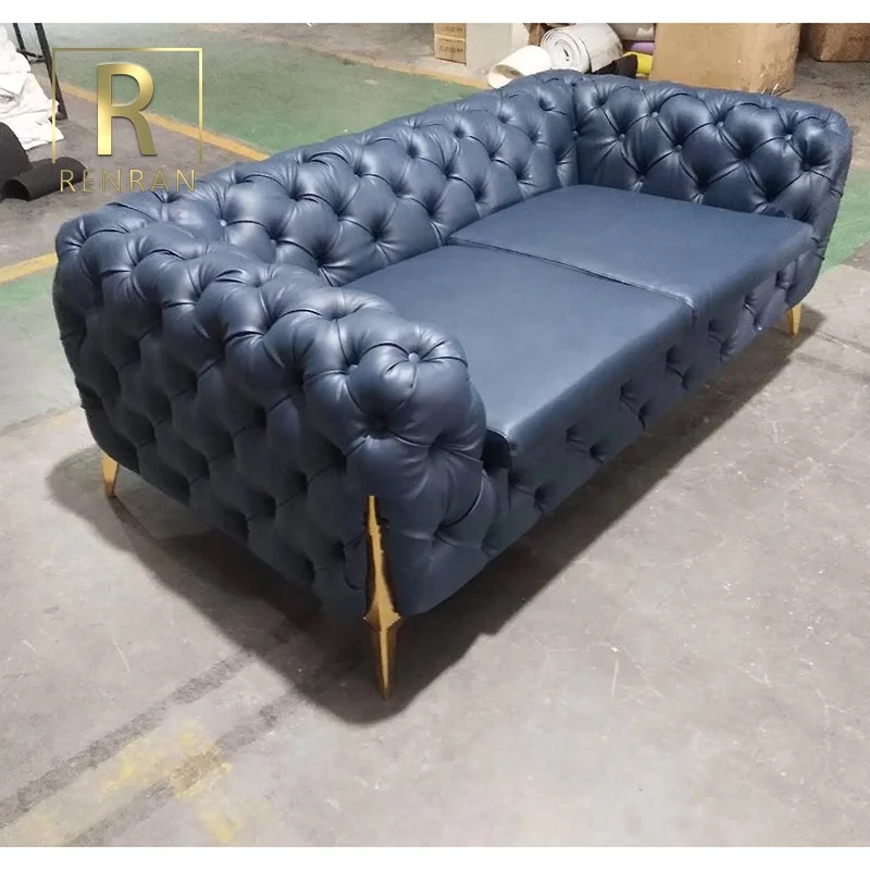 Elegant Modern Sofa Royal Home Furniture Leather Sofa Set Modern Luxury