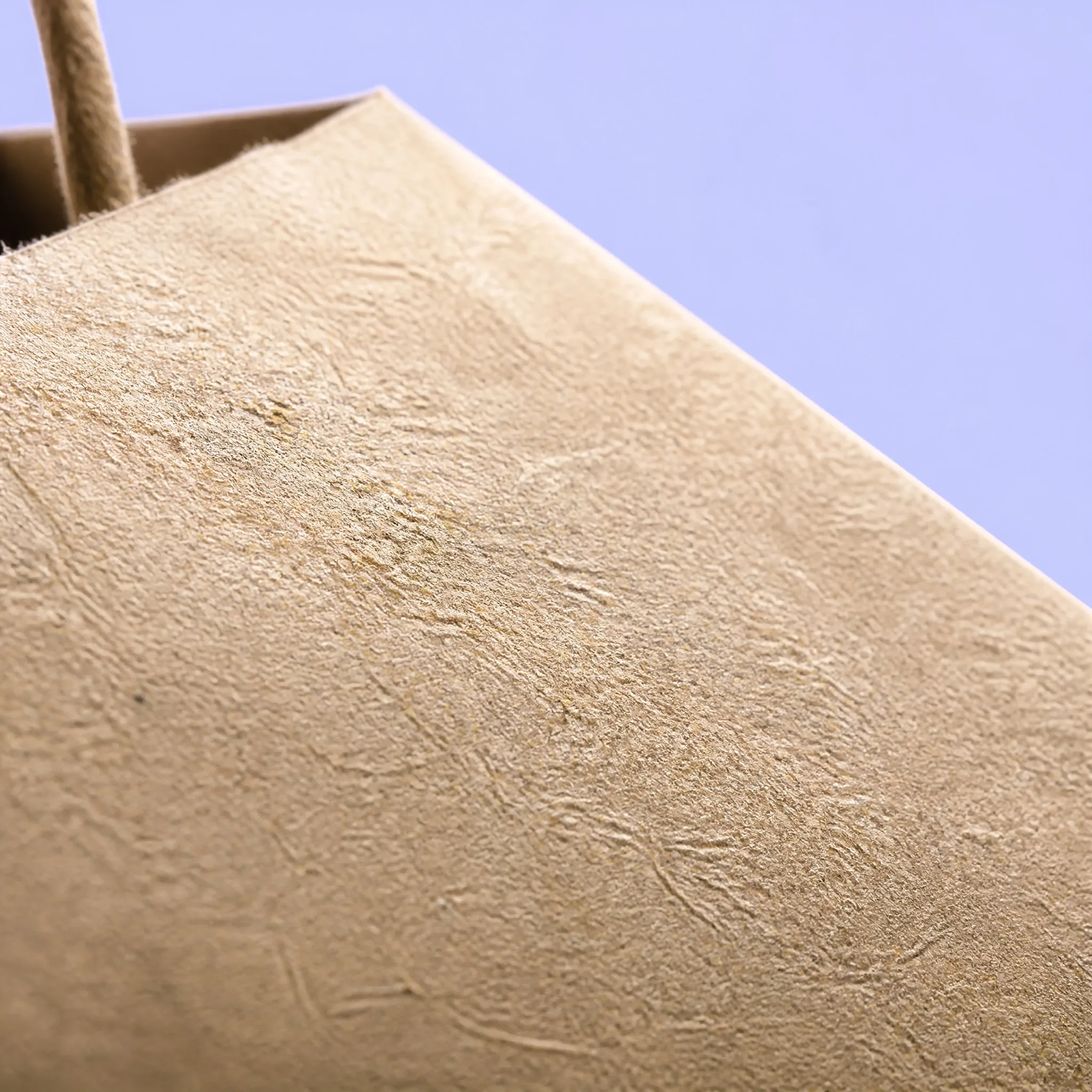 Heavy-Duty Virgin Kraft Paper Texture Close-up