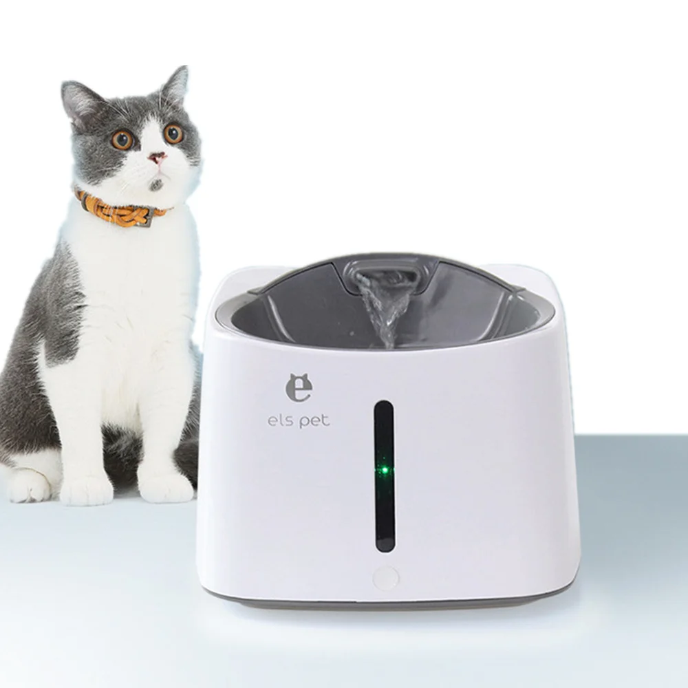 

Water Fountain For Cat Dog Drinking Bowl Mute USB Automatic Water Drinker Dispenser Automatic Feeding Machine Supplies
