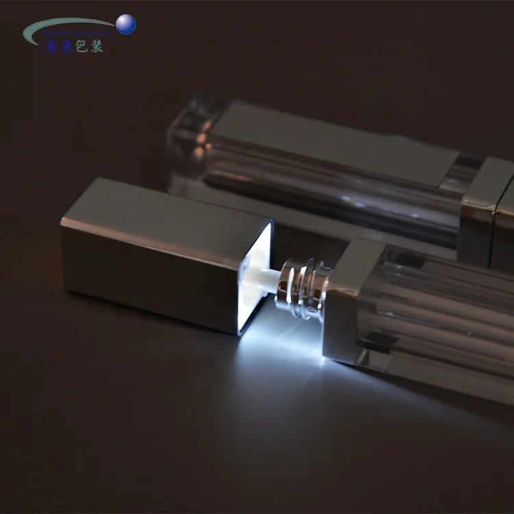 Wholesale Luxury Custom Square Lip Gloss Packaging Led Lipgloss Tube