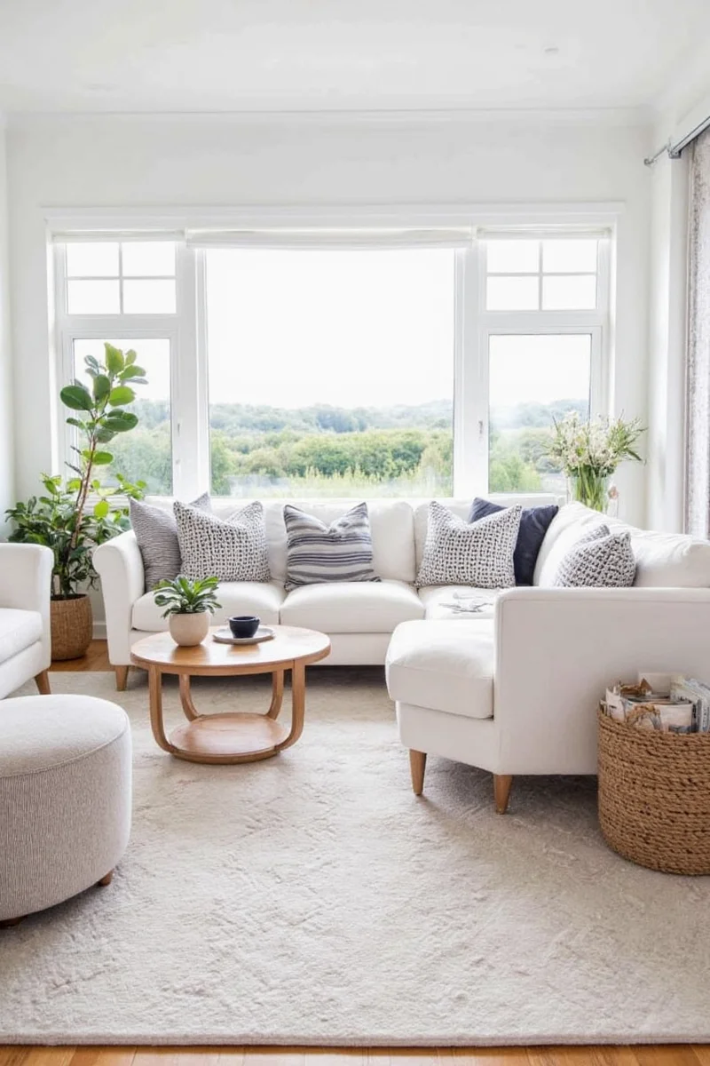 10 family friendly white sofa living room ideas that are stylish and practical