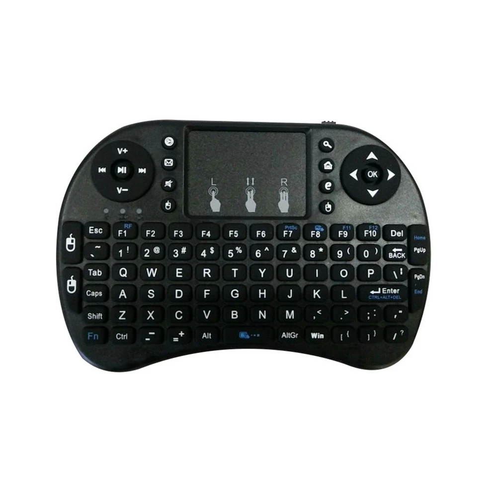 

Hot Sale New Design i8 Wireless TV Box Keyboard Backlight Remote Control 2.4ghz Mini Keyboard with Touchpad