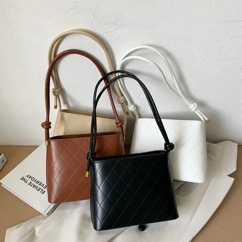 

Wholesale New Fashion Drew bag Luxury Quilted Casual Tote Bag Designer Large Capacity Women Hand Bags Famous Brands, 4 colors