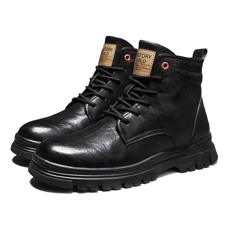 

New Products Dr Martin Shoes for Men High Quality Leather Men's Boots, Optional