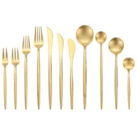 

gold cutlery set stainless steel cutipol cutlery matte gold cutlery silverware gold plated flatware wholesale