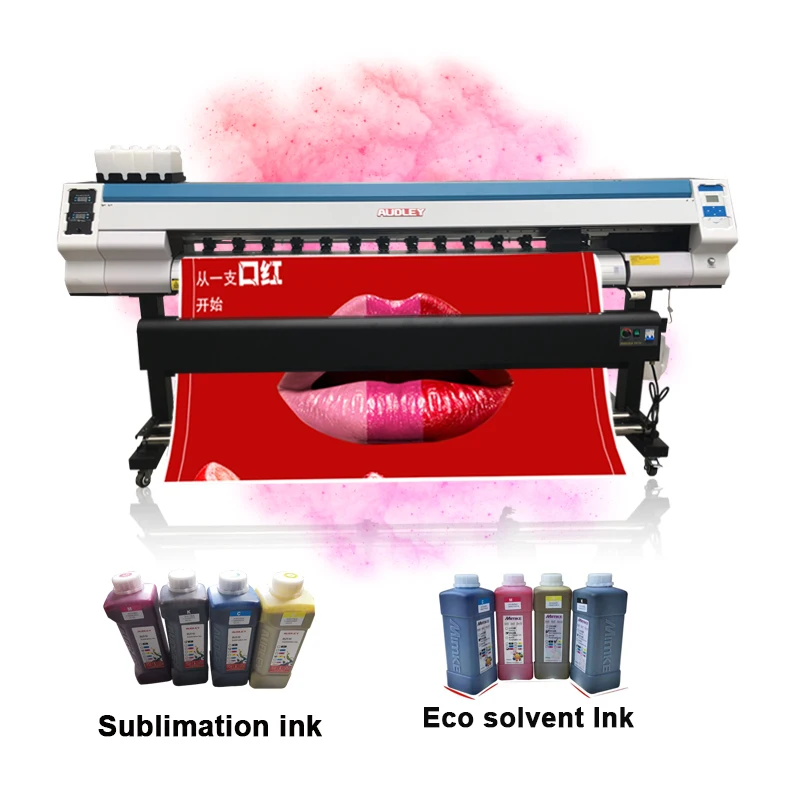 

Audley 1.6m 1.8m 3.2m dx5 xp600 printhead plotter vinyl wrap flex banner poster wallpaper printing machine eco solvent printer