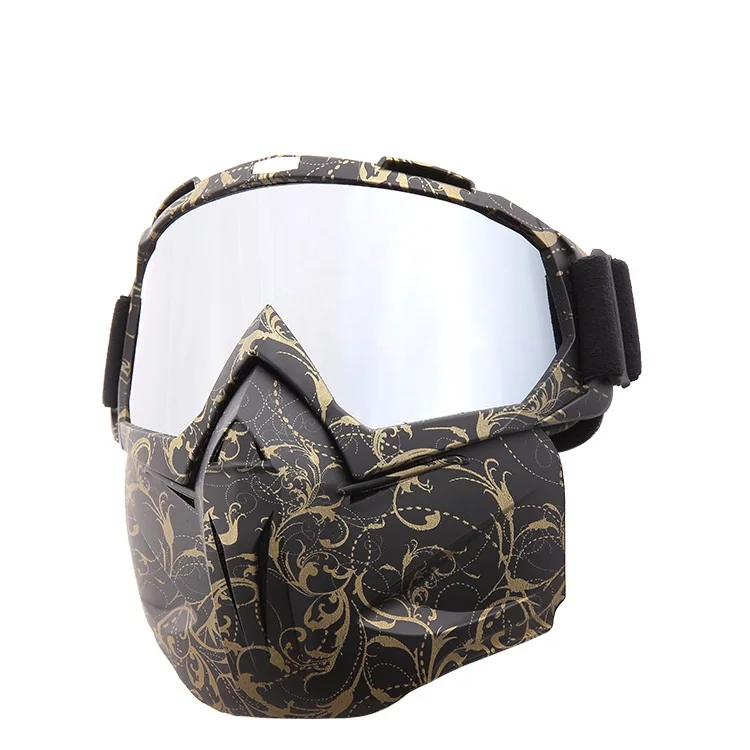 

Simple fashionable motorcycle windproof and Shock resistance eye protection ski mask goggles, 3 kinds