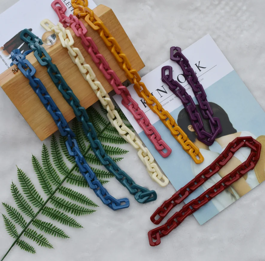 

Acrylic Resin Chain Belt Bag Accessories Bag Hanger