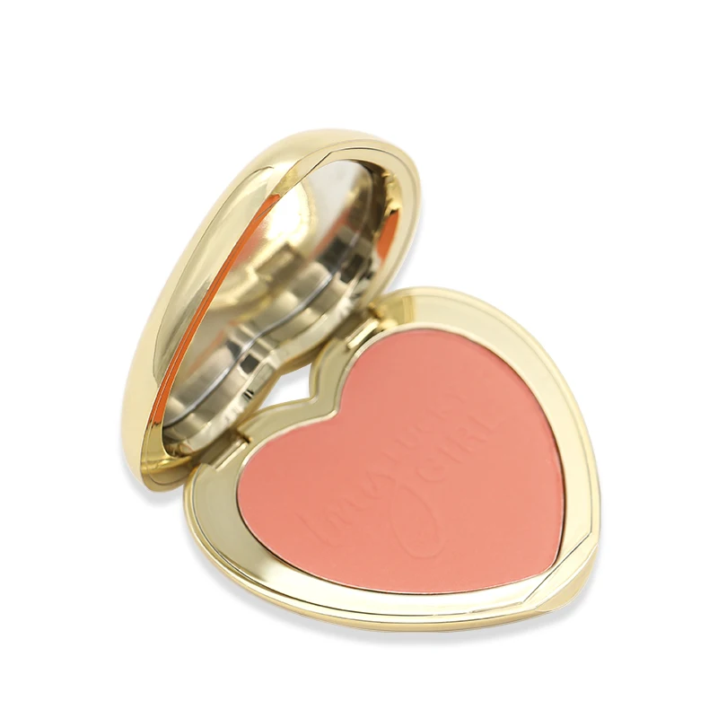 

Hot Selling Heart-Shaped Different Color Multiple-Effect Powder Blush