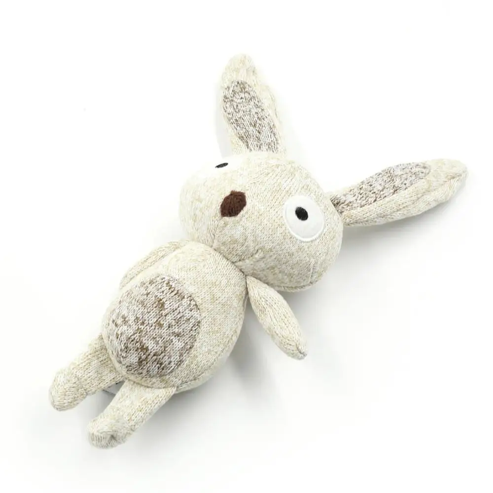 

Pet supplies knit plush bunny squeaky dog chew toys, Picture