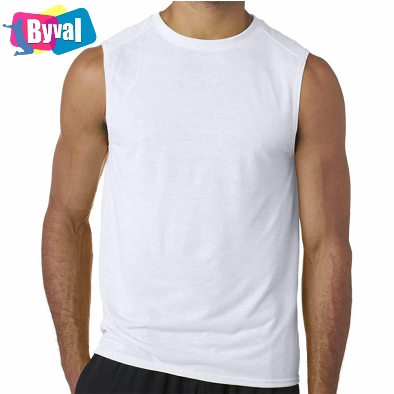 

High quality wholesale men underwear vest Running Gym Vest For Men Slim Waist Body Simple style tanktop 100%cotton