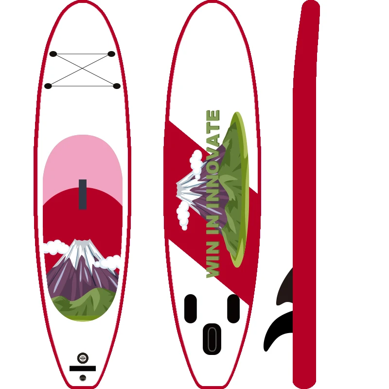 

WINNOVATE1121 Dropshipping inflatable body board windsurfing standup paddleboard