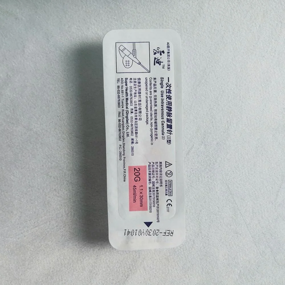 
China manufacturer medical intravenous indwelling needle 