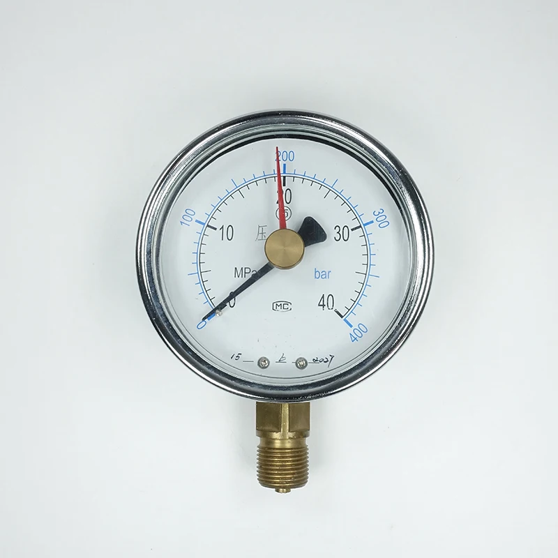 pressure gauge working