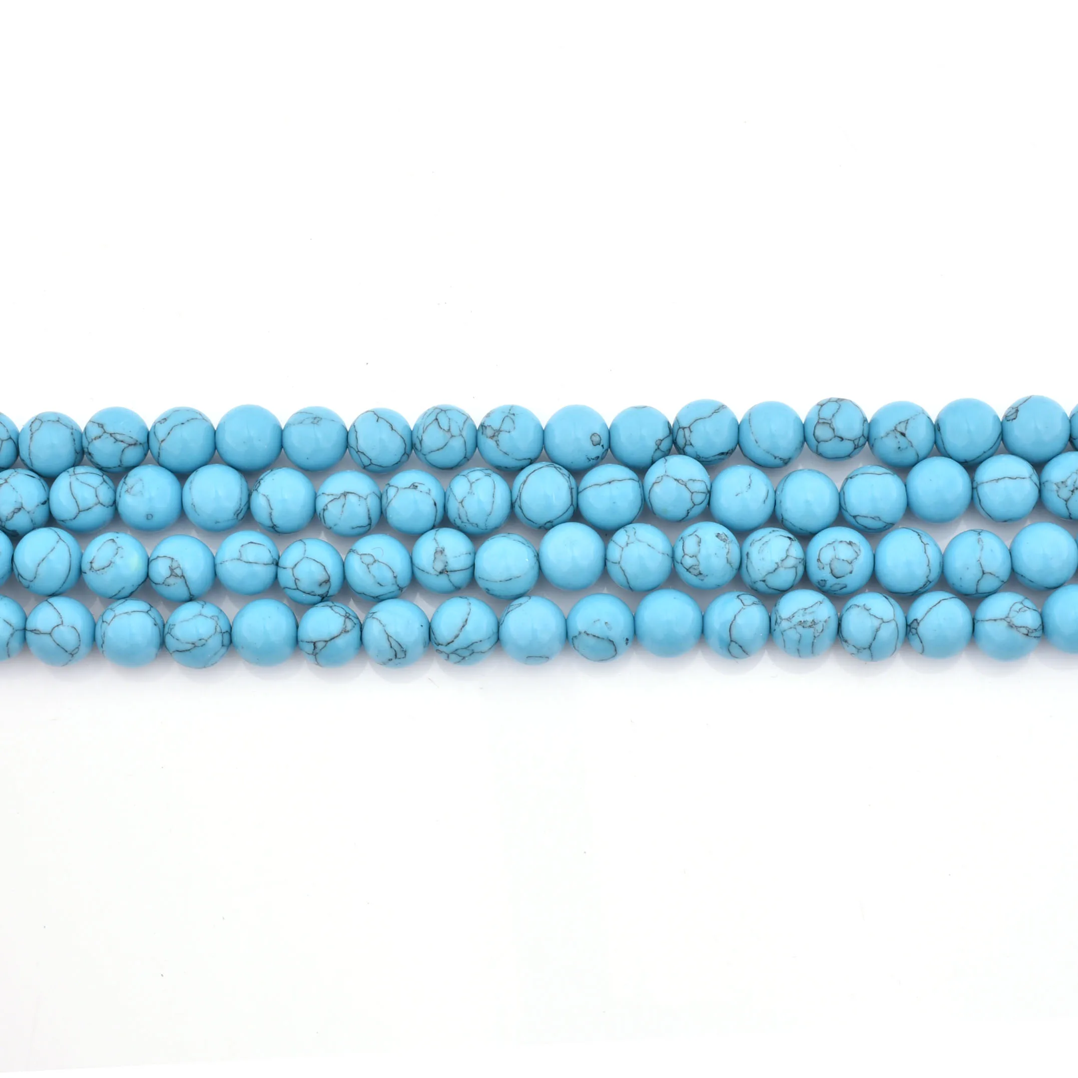 

Blue Turquoise Handmade Natural Indonesia Gemstone Stone Wholesale Loose Bead Strand, Please see the details bead color chart