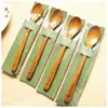 Spoon And Fork Set Competitive Price Utility 16Cm Chinese Wooden Cutlery