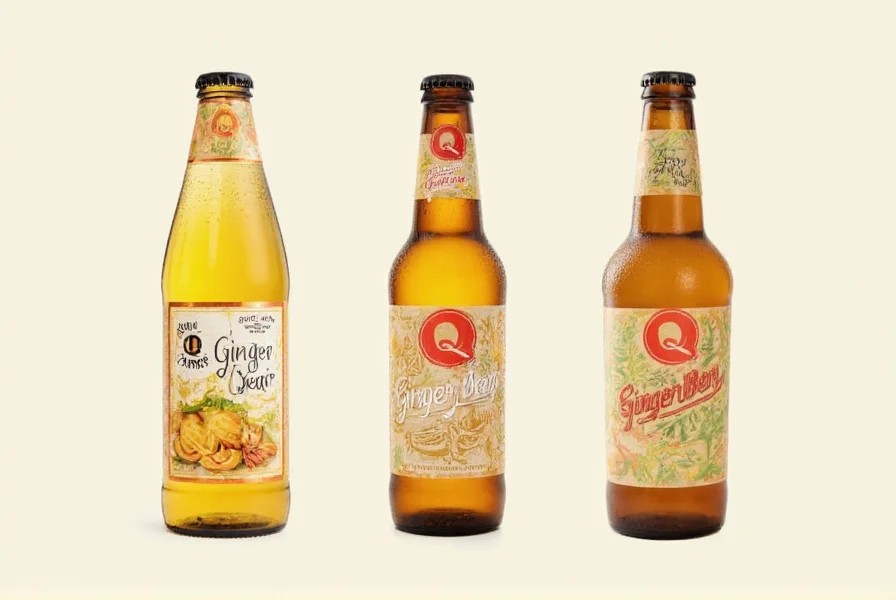 q drinks ginger beer