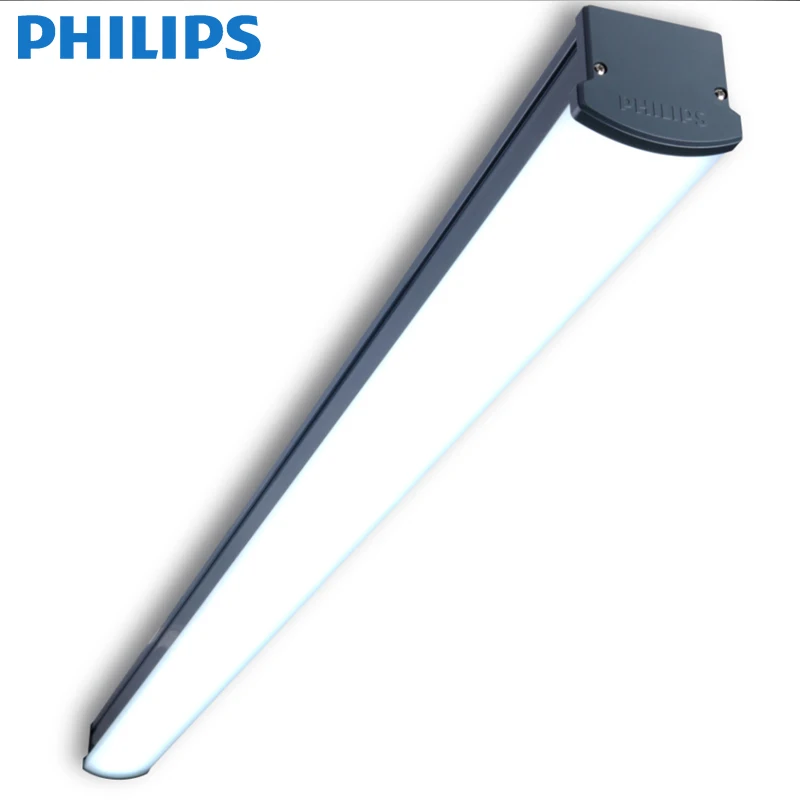 Philips led three anti-light complete single and double tube explosion-proof T8 fluorescent lamp dustproof integrated waterproof