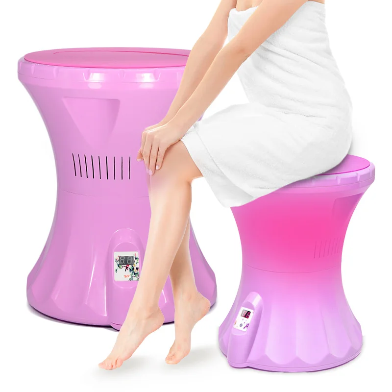 

Hot selling Yoni Steam Chair Far Infrared Electric Vaginal Steaming Seat Purple Sitz Bath Stool, White