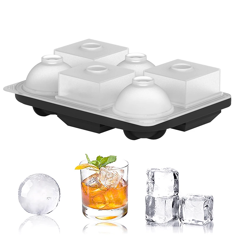 

Large Sphere Mold Silicone Ice Cube Trays for Whisky Ice Ball & cube Mold Sphere Round Ice Ball Maker, All colors from pantone