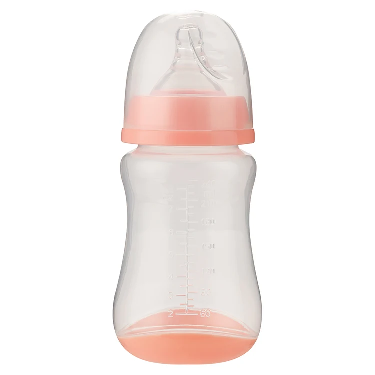 

Factory Direct Supply 240ml/8oz Wide Neck BPA free Baby Feeding Bottle, Can be customized