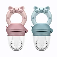 

Baby Fresh Food Feeder Pacifier Feeder Pacifier Infant Fruit Teething Toy Silicone Pouches for Toddlers Kids