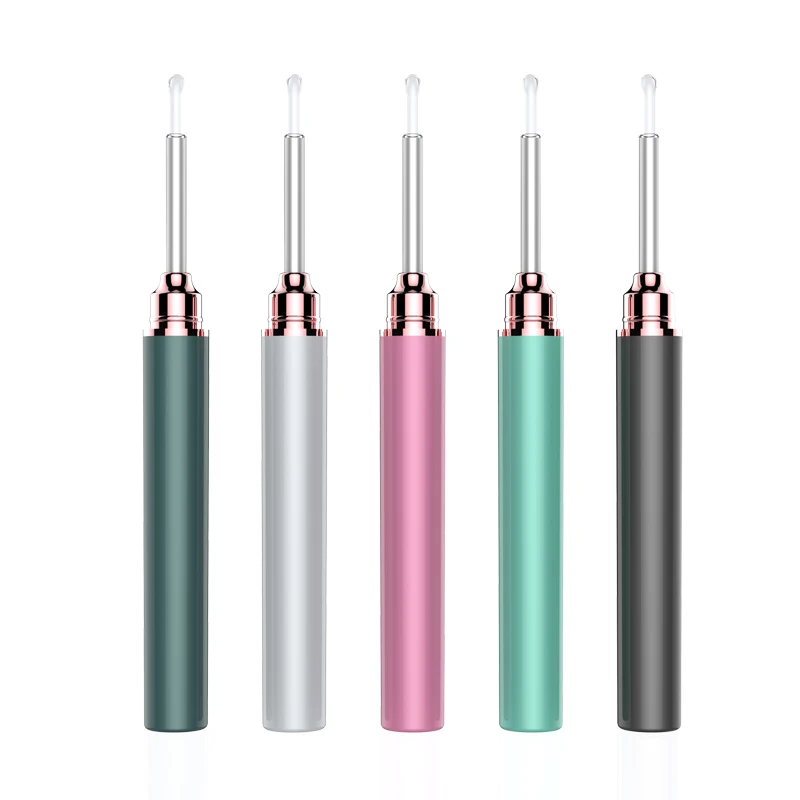 

2021 New Technology Wifi Visual Ear Pick Otoscope Camera 1080P Hd Led Earwax Cleaning Ear Smart Endoscope, Customized color