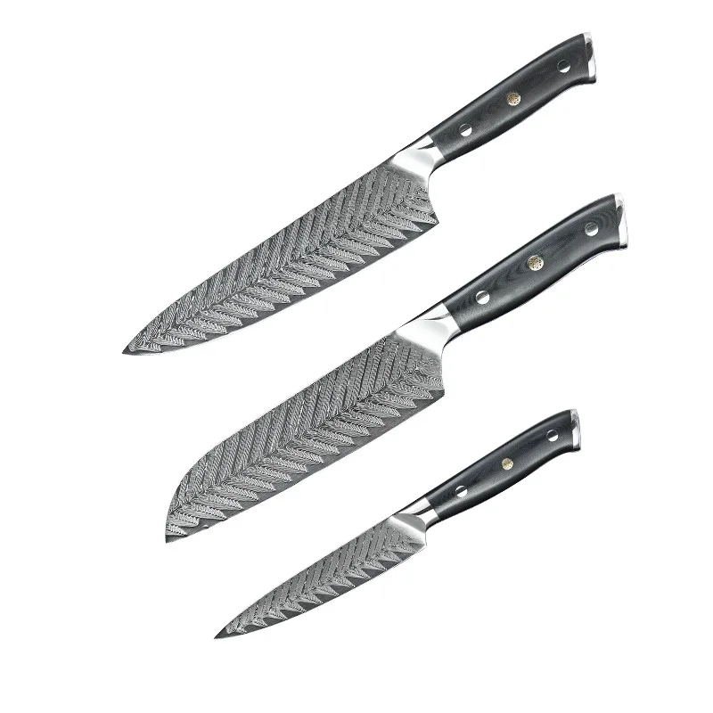 

Household restaurant kitchen knife, Damascus kitchen knife set