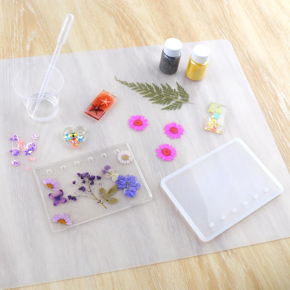 

DM144 DIY Large Silicone Mat Molds For Epoxy Resin Craft Jewelry Making Tools