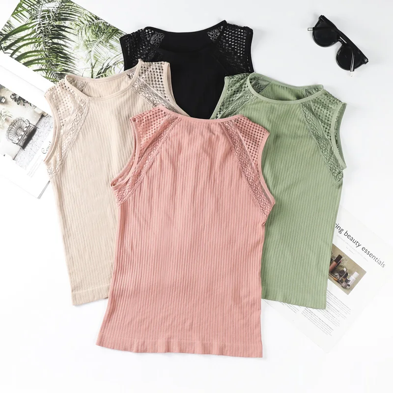 

women tanktop orgnic cotton women tank top New style China factory eco-friendly hemp vest for women