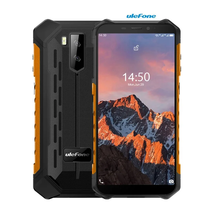 

Waterproof Smartphone Ulefone Armor X5 Pro Rugged Phone 4/64GB 5.5in Android 4G Celular Mobile Telephone