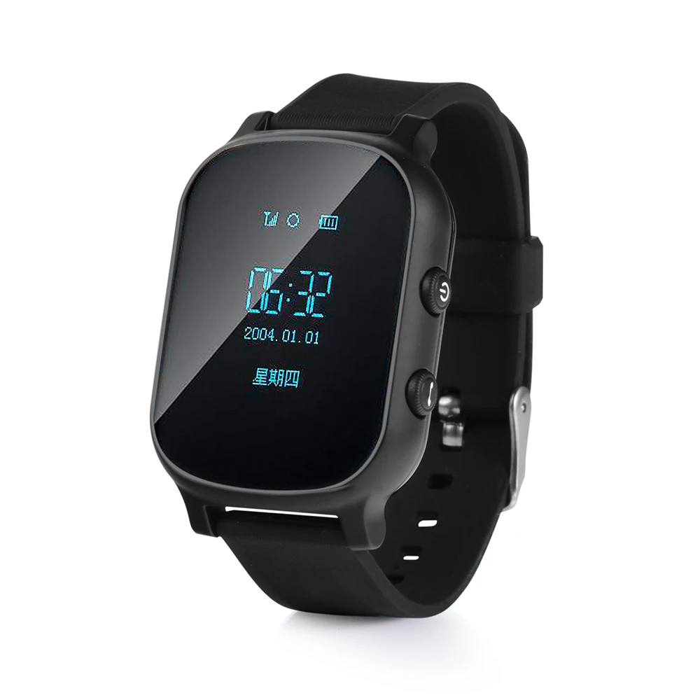 

Wonlex T58/GW700 CE ROHS Smart Watch GPS Tracker Mobile Phone Smart Watch