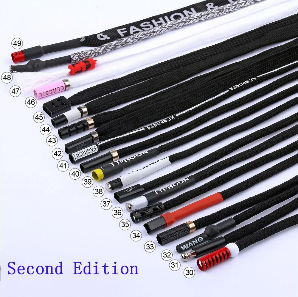 

Wholesale customizable LOGO metal end personalized clothing Drawcord pants rope, 49 colors or custom
