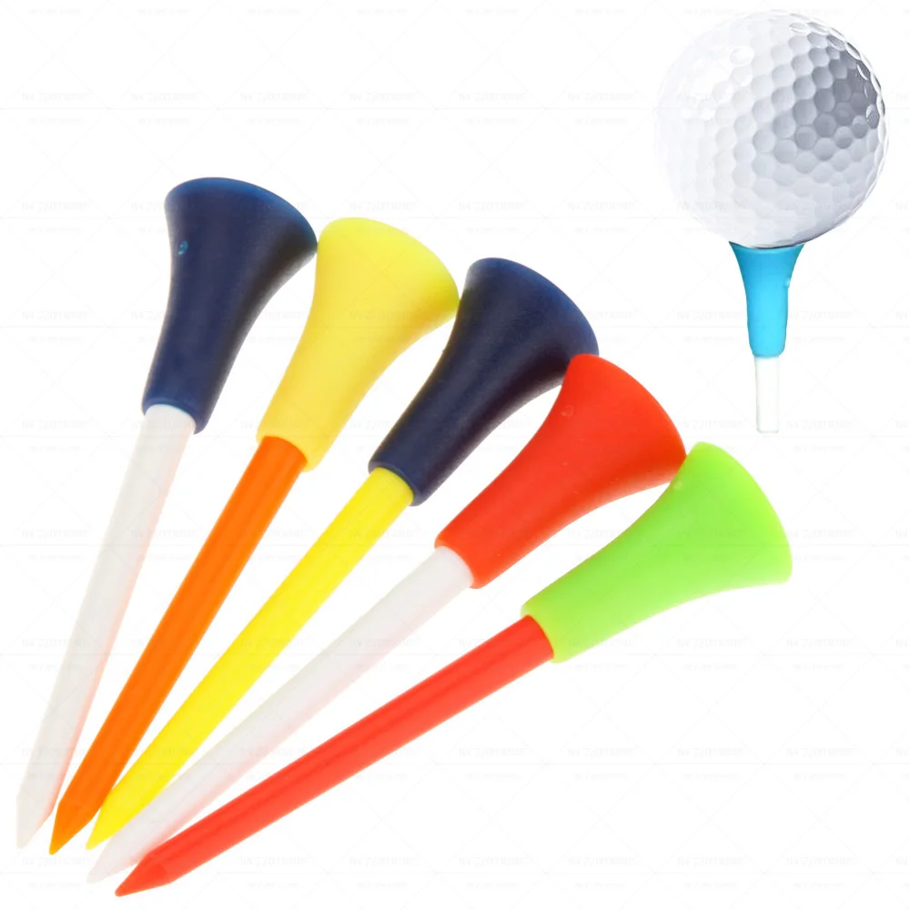 

Wholesale Durable high quality Plastic Golf Pegs 83mm golf tee height control golf tees