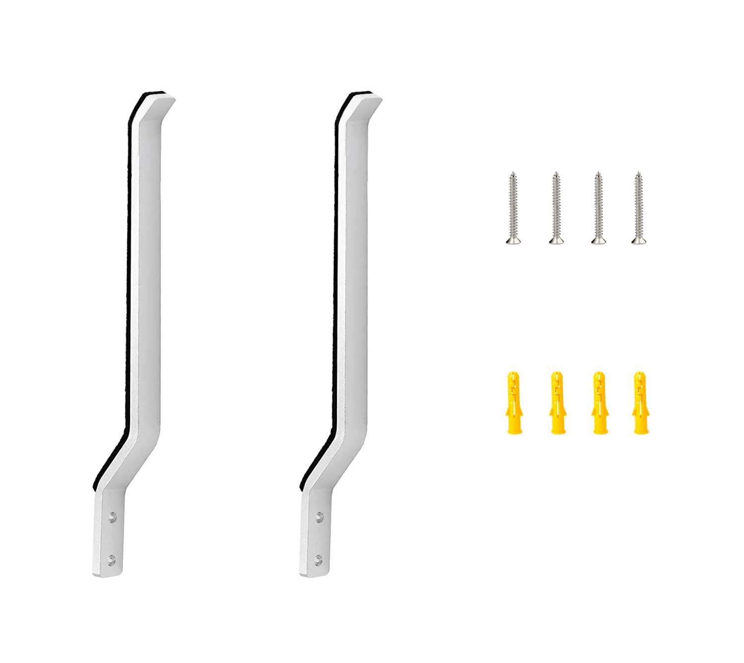 
Metal New Snowboard Storage Rack Snowboard Mount Wall Holder Snowboard Rack - Hold One Board At A Time 