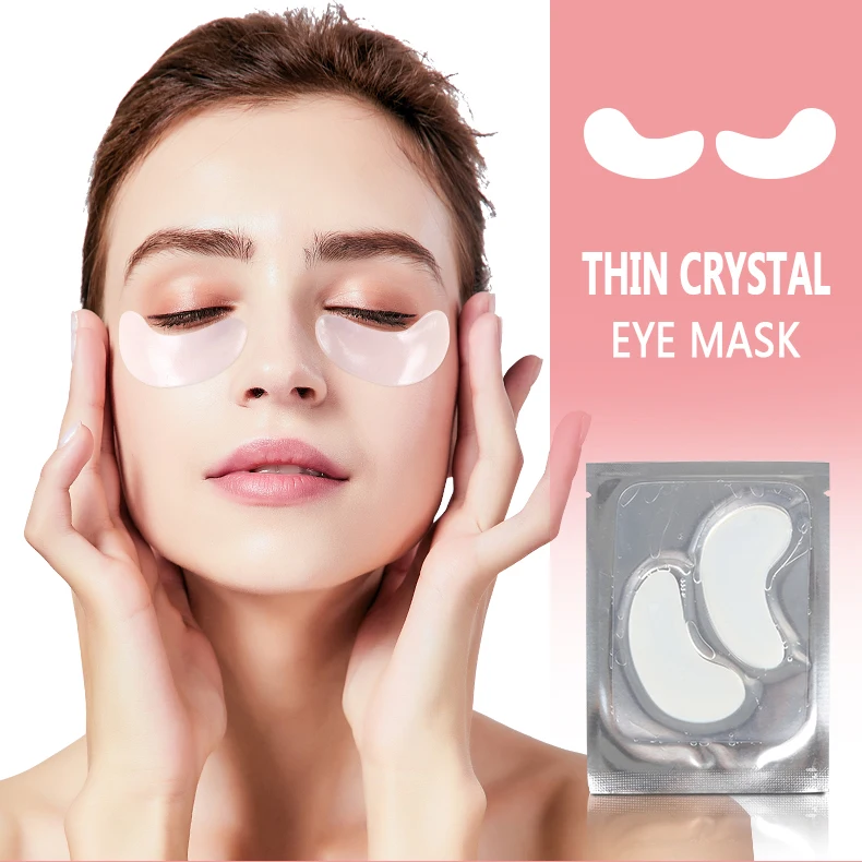 

Wholesale Customizable Moisturizing Anti-aging Hyaluronic Acid Eye Masks Collagen Crystal Eye Mask