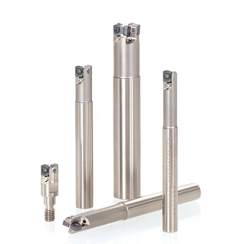 
high feed cutter body, indexable end mill, milling cutter tools, EXN03R-21*160-C20-3T 