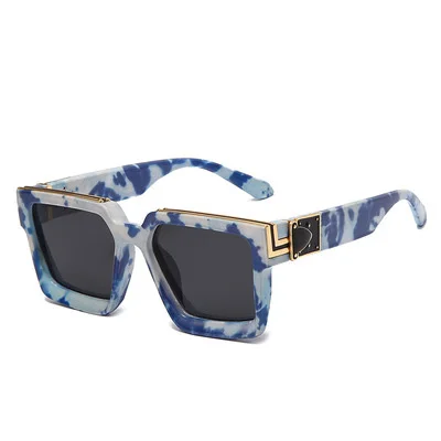 

Designer Famous Brands luxury Shades Sunglasses 2021 Women men Vintage Square sunglasses gafas de sol UV400, Custom colors